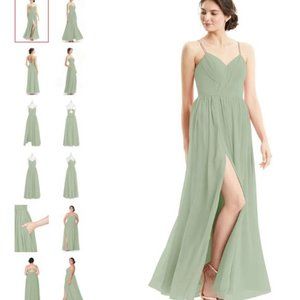 Azazie Cora Dusty Sage